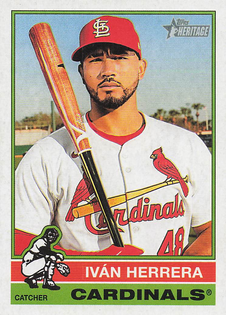 2025 Topps Heritage Baseball Iván Herrera #252