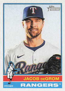 2025 Topps Heritage Baseball Jacob deGrom #279