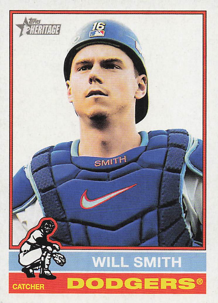 2025 Topps Heritage Baseball Will Smith #397