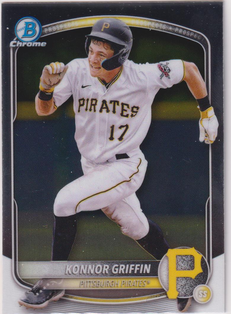 2025 Bowman Baseball Chrome Prospects Konnor Griffin #BCP-86