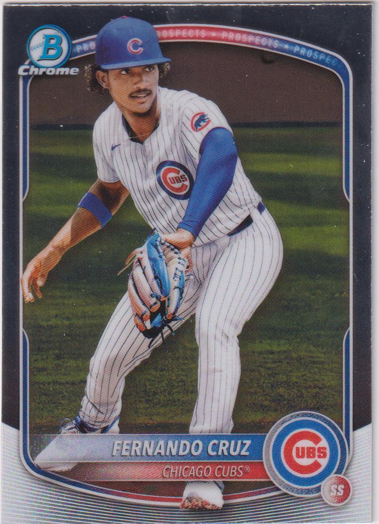 2025 Bowman Baseball Chrome Prospects Fernando Cruz #BCP-110