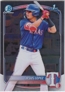 2025 Bowman Baseball Chrome Prospects Jesus Lopez #BCP-88
