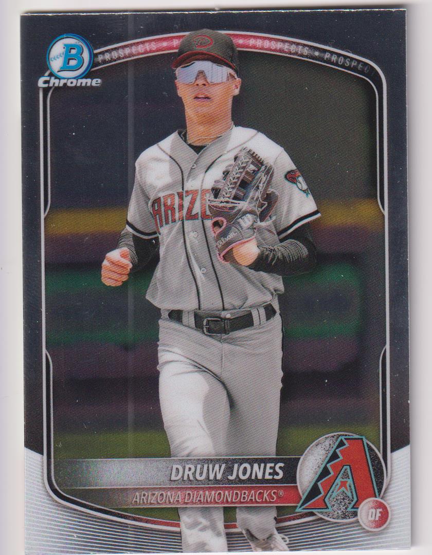 2025 Bowman Baseball Chrome Prospects Druw Jones #BCP-138