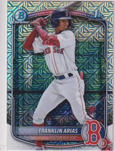 2025 Bowman Baseball Chrome Prospects Mojo Refractor Franklin Arias #BCP-67