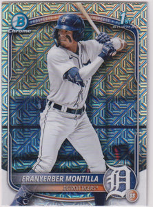 2025 Bowman Baseball Chrome Prospects Mojo Refractor Franyerber Montilla #BCP-5