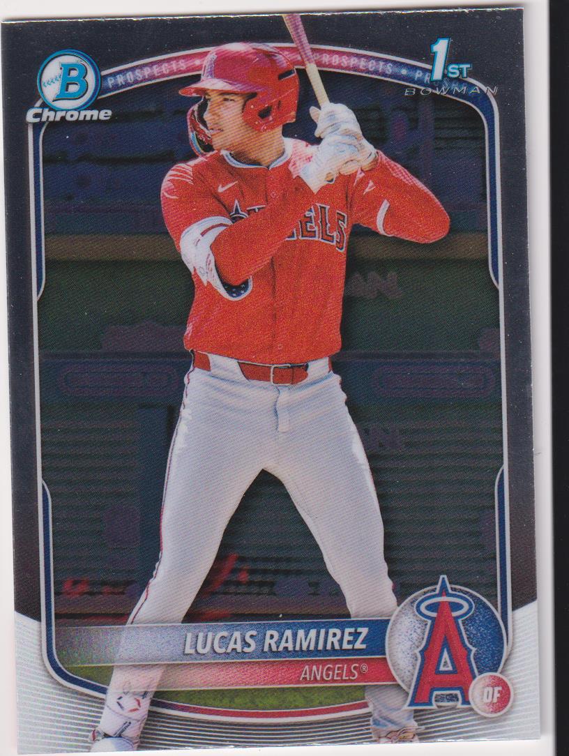 2025 Bowman Baseball Chrome Prospects Lucas Ramirez #BCP-135