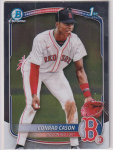 2025 Bowman Baseball Chrome Prospects Conrad Cason #BCP-130