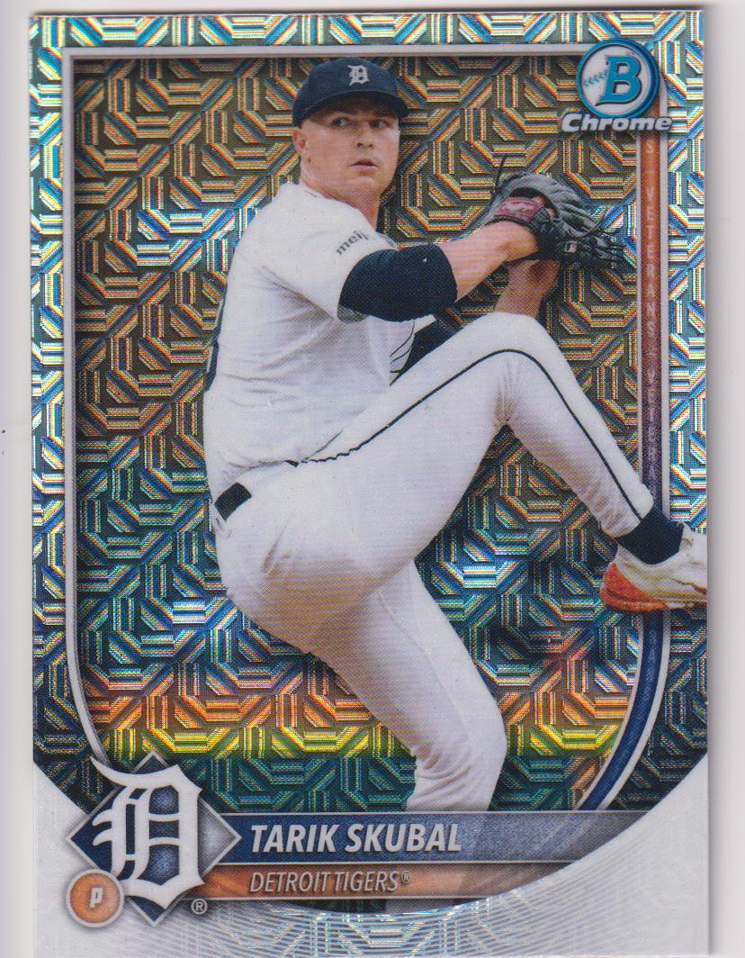 2025 Bowman Baseball Mojo Refractor Tarik Skubal #20