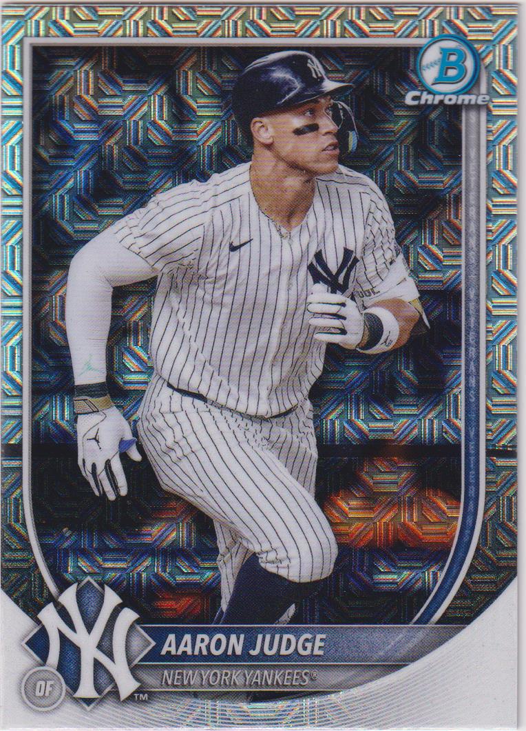 2025 Bowman Baseball Mojo Refractor Aaron Judge #99