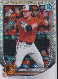 2025 Bowman Baseball Mojo Refractor Gunnar Henderson #2