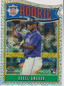 2025 Bowman Baseball Mojo Refractor Adael Amador #ROY-13