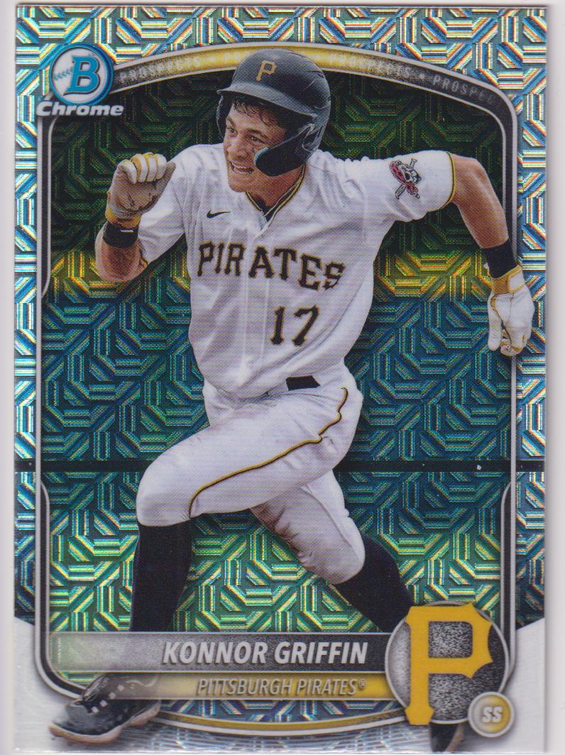 2025 Bowman Baseball Chrome Prospects Mojo Refractor Konnor Griffin #BCP-86