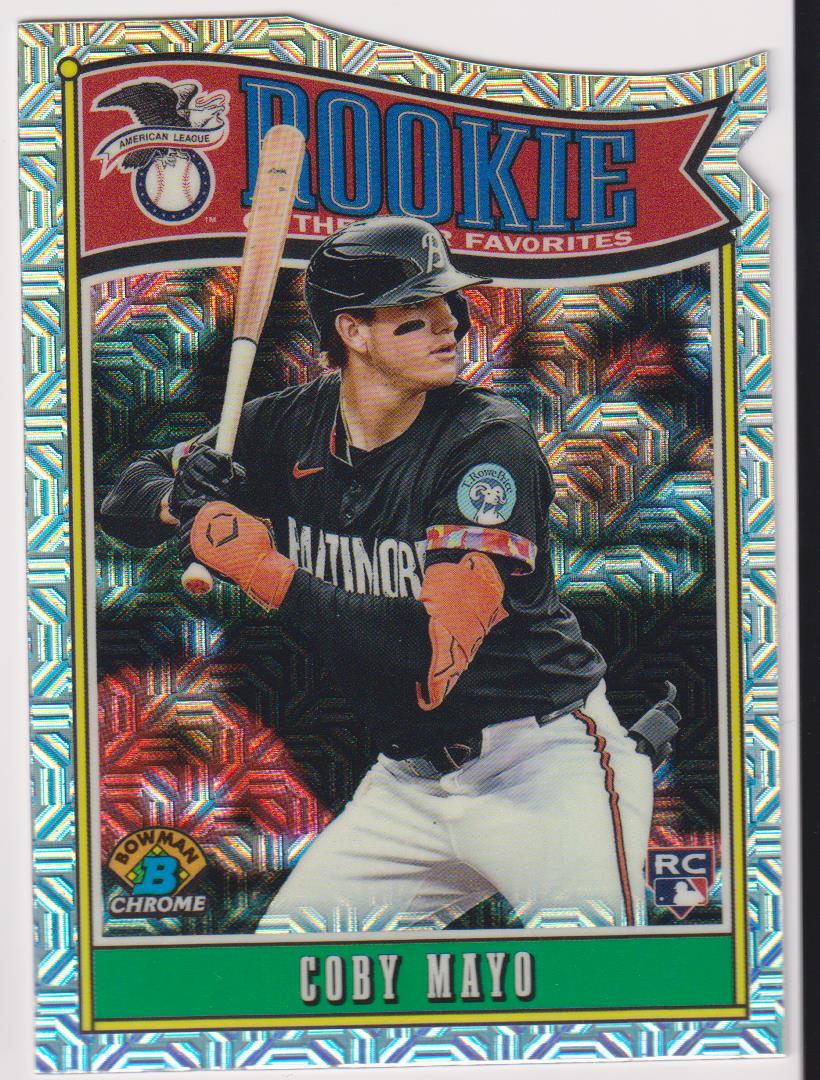 2025 Bowman Baseball Mojo Refractor Coby Mayo #ROY-2