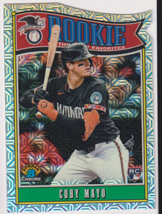 2025 Bowman Baseball Mojo Refractor Coby Mayo #ROY-2