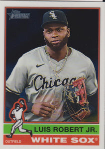 2025 Topps Heritage Baseball Chrome Luis Robert Jr. #241
