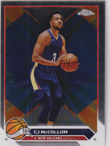2023-24 Topps Chrome Basketball CJ McCollum #47