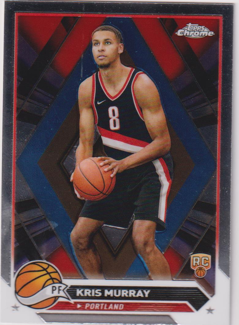2023-24 Topps Chrome Basketball Kris Murray #84 Rookie