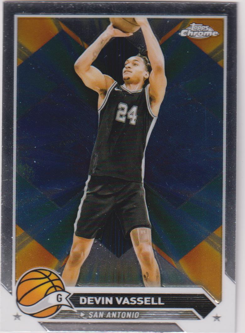 2023-24 Topps Chrome Basketball Devin Vassell #152