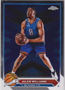 2023-24 Topps Chrome Basketball Jalen Williams #184