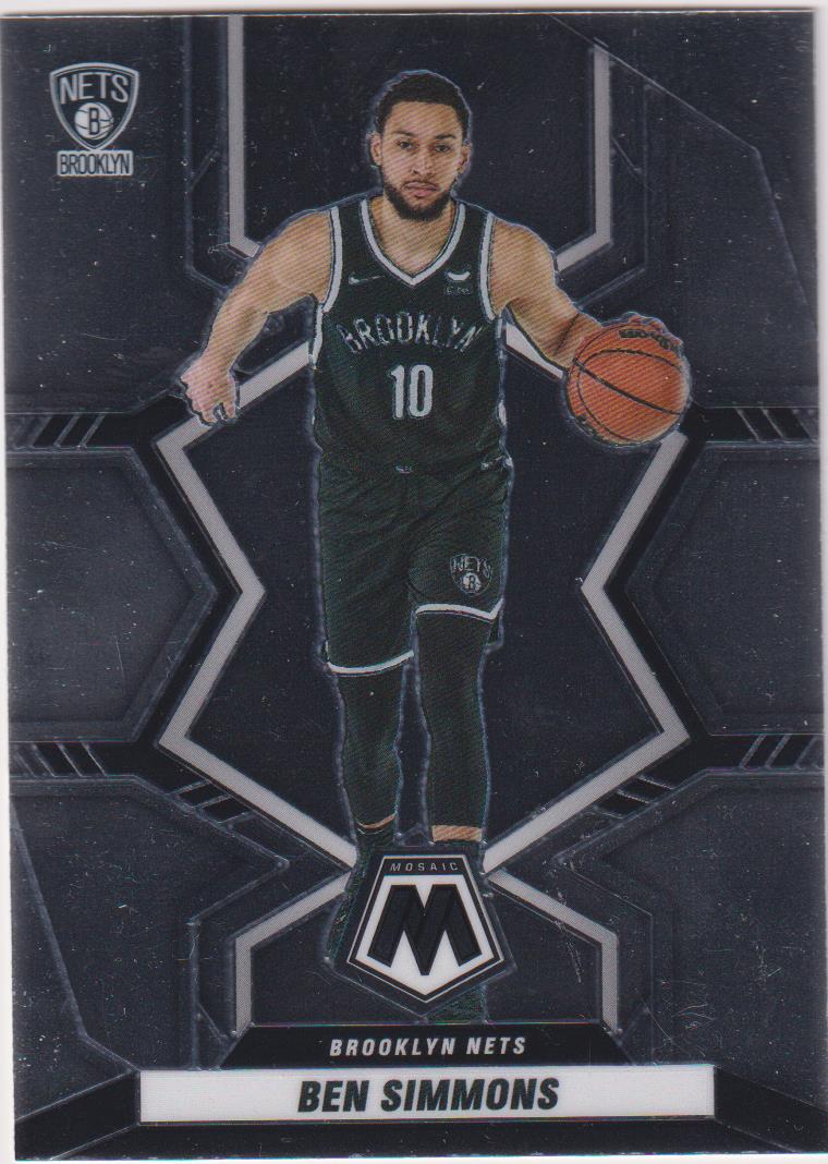 2021-22 Panini Mosaic Basketball Ben Simmons #9