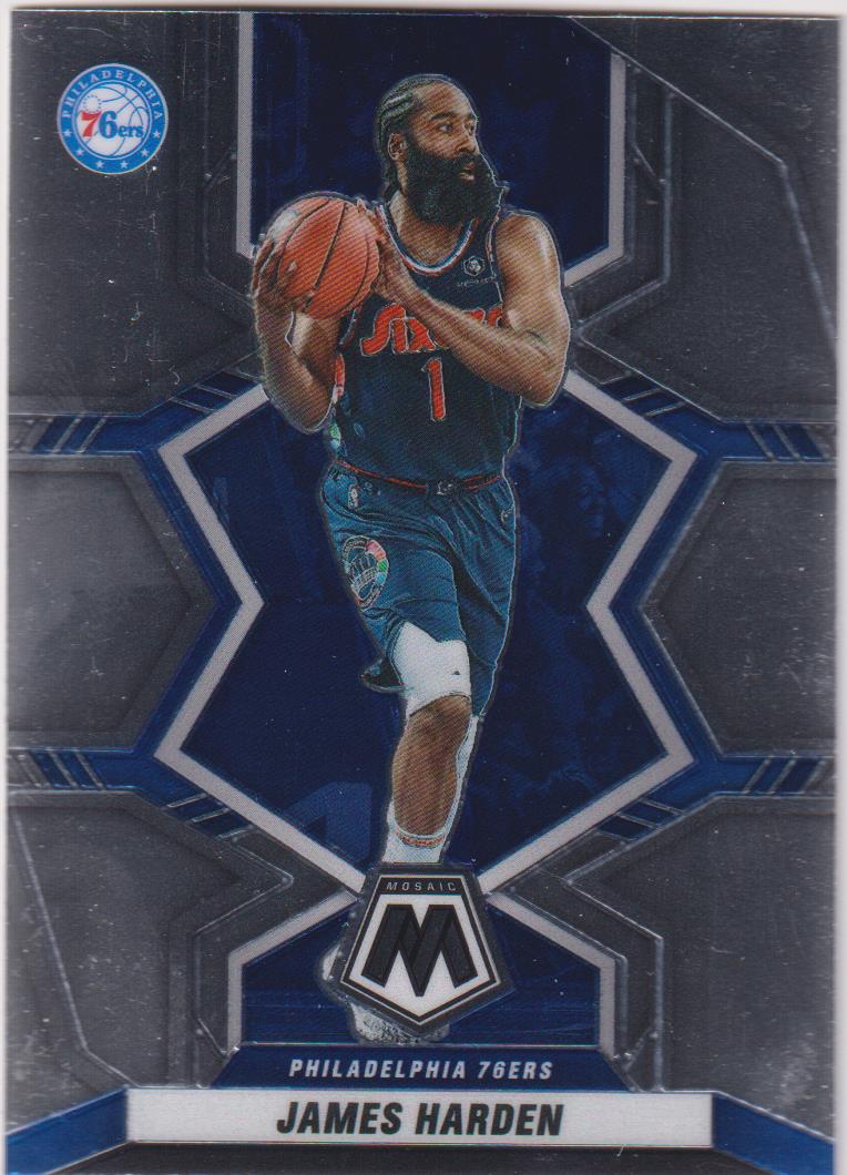 2021-22 Panini Mosaic Basketball James Harden #27