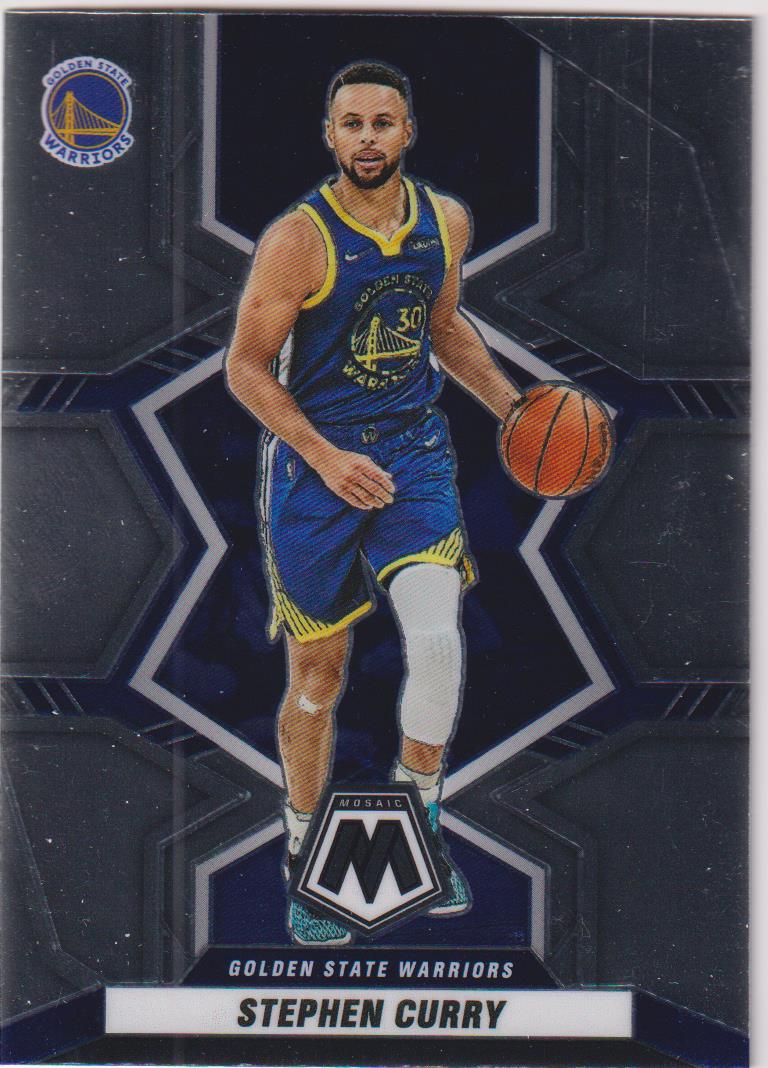 2021-22 Panini Mosaic Basketball Stephen Curry #101