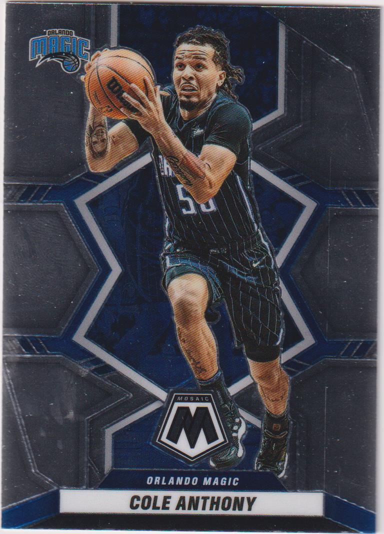 2021-22 Panini Mosaic Basketball Cole Anthony #69