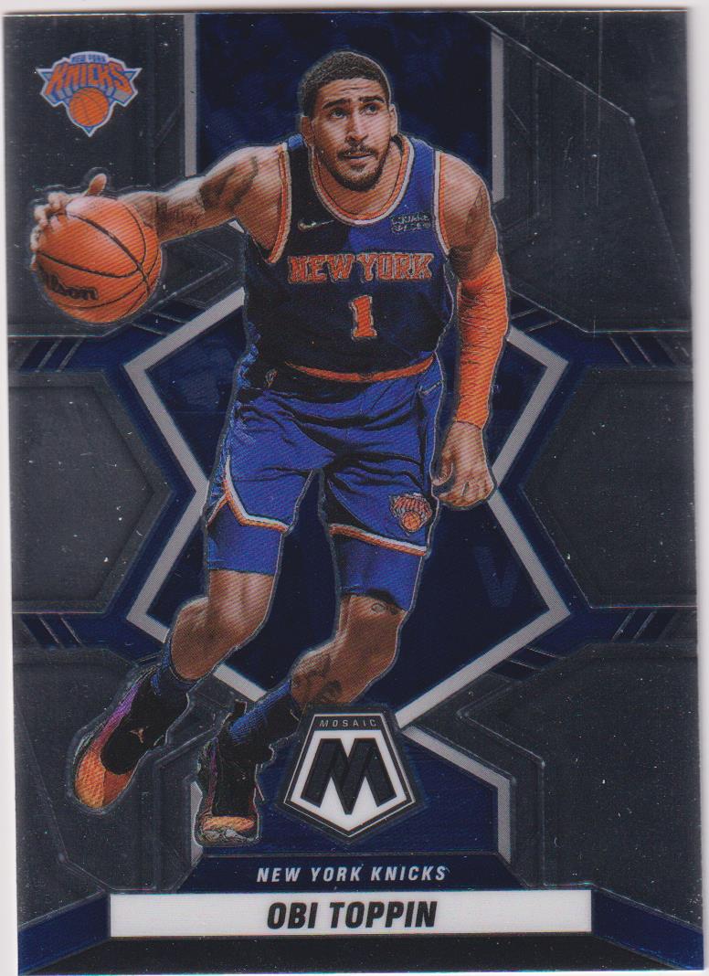 2021-22 Panini Mosaic Basketball Obi Toppin #106