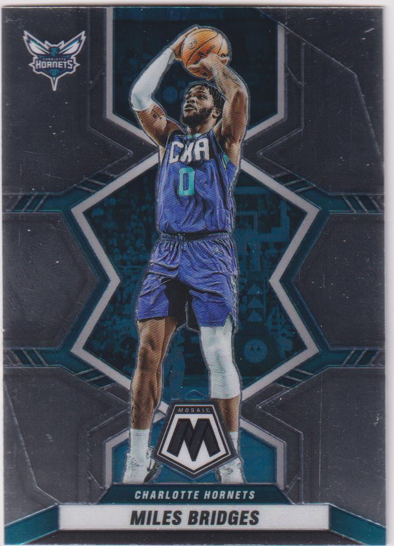 2021-22 Panini Mosaic Basketball Miles Bridges #97