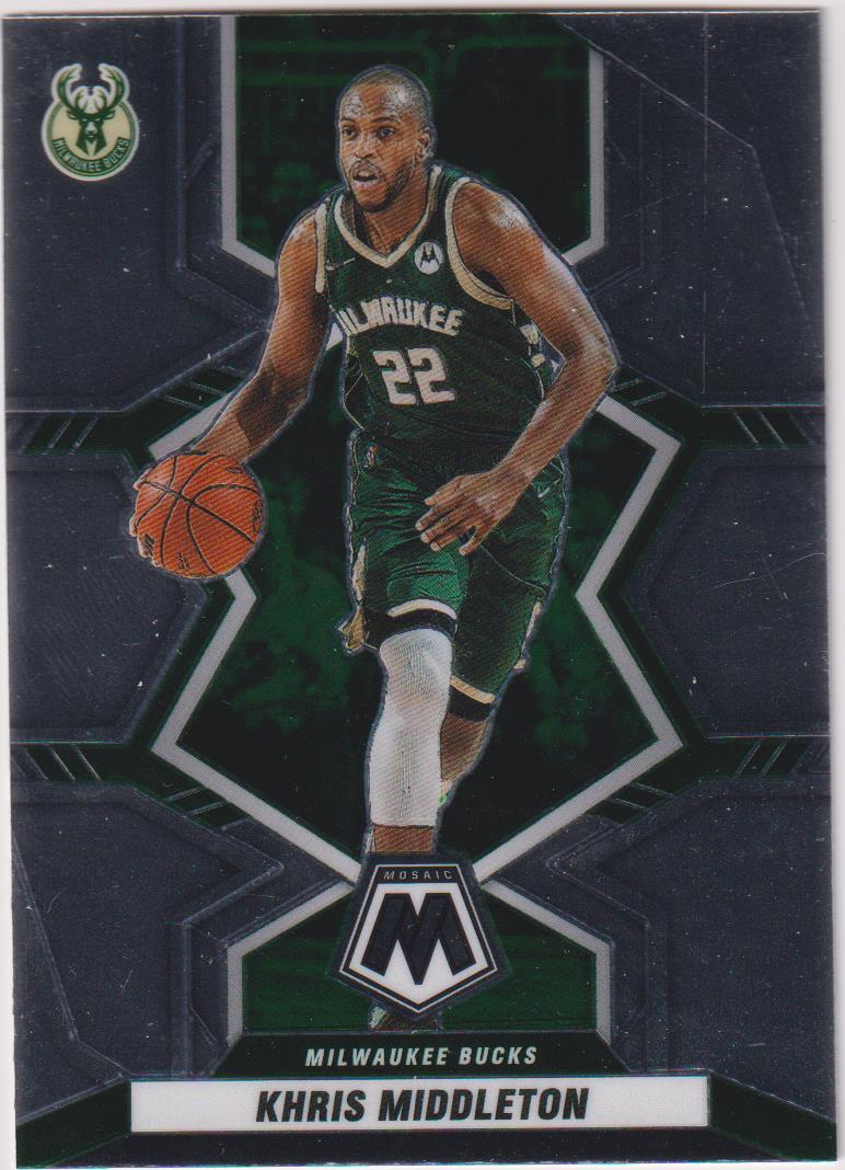 2021-22 Panini Mosaic Basketball Khris Middleton #155