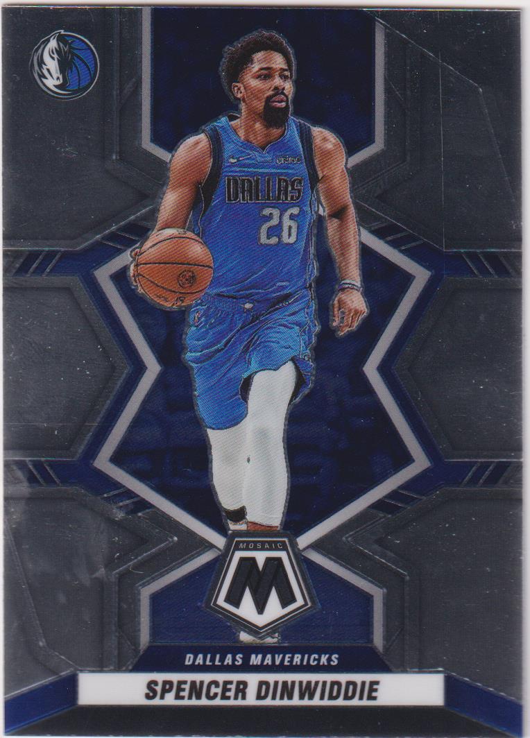 2021-22 Panini Mosaic Basketball Spencer Dinwiddie #175