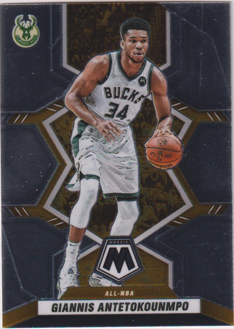 2021-22 Panini Mosaic Basketball Giannis Antetokounmpo #281