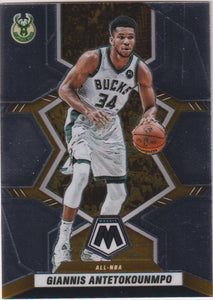 2021-22 Panini Mosaic Basketball Giannis Antetokounmpo #281