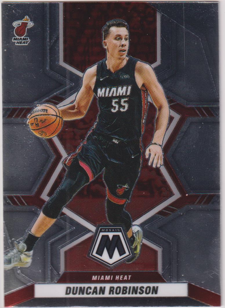2021-22 Panini Mosaic Basketball Duncan Robinson #168