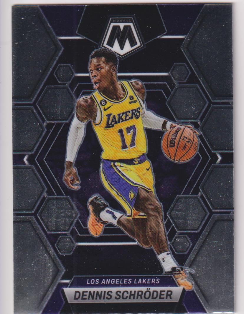 2019-20 Panini Illusions Basketball Purple Dennis Schroder #23