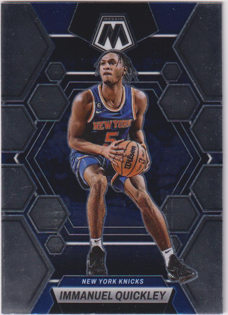 2022-23 Panini Mosaic Basketball Immanuel Quickley #63