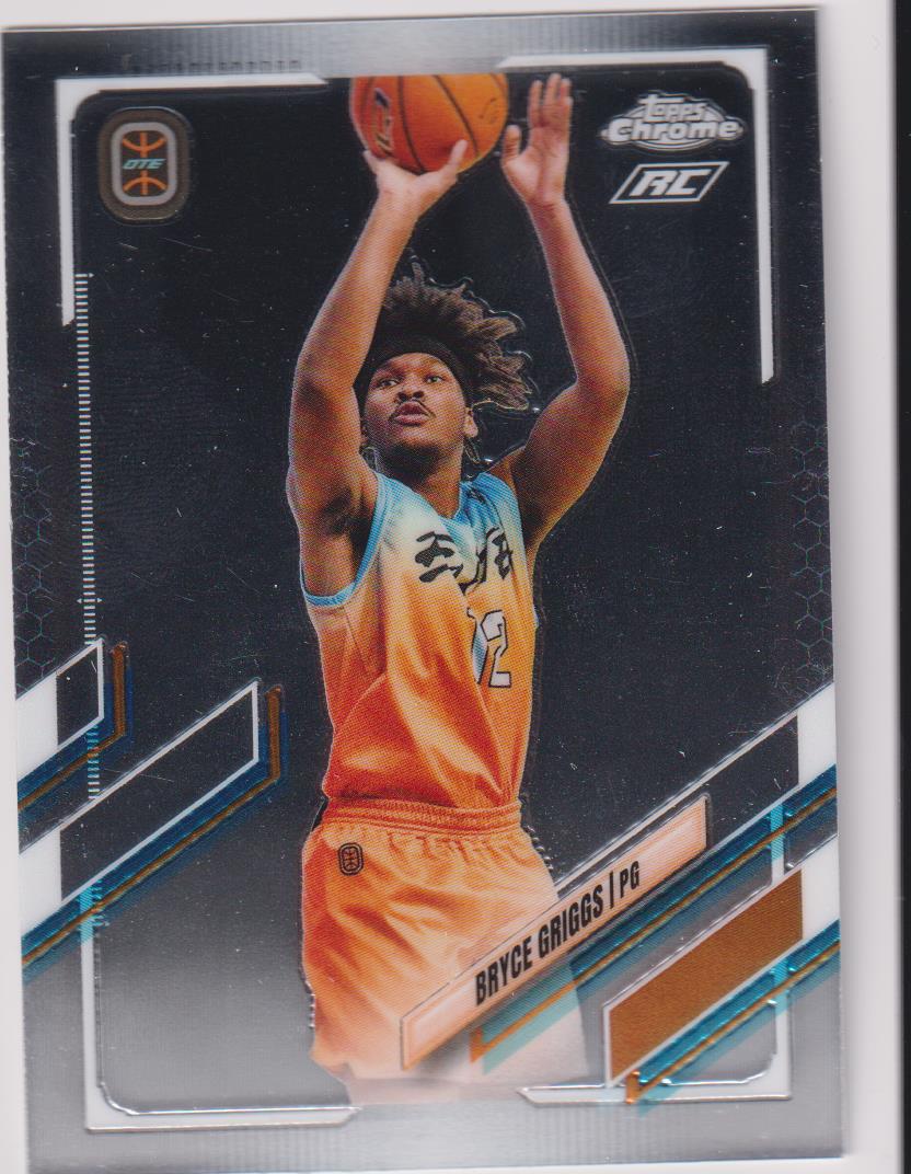 2021-22 Topps Chrome Overtime Elite Basketball Bryce Griggs #5