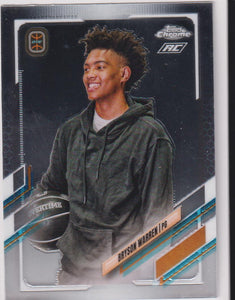 2021-22 Topps Chrome Overtime Elite Basketball Bryson Warren #58