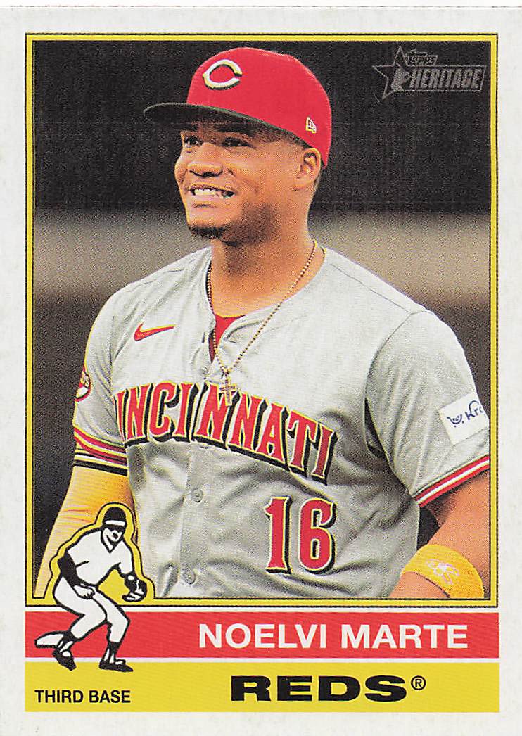2025 Topps Heritage Baseball Noelvi Marte #43