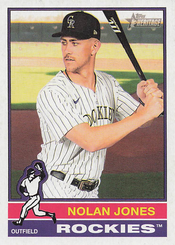 2025 Topps Heritage Baseball Nolan Jones #139
