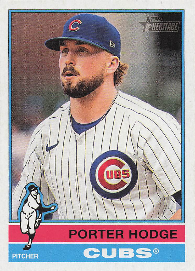 2025 Topps Heritage Baseball Porter Hodge #184