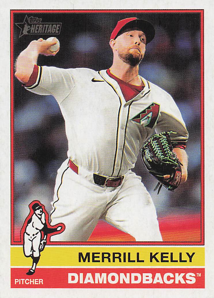 2025 Topps Heritage Baseball Merrill Kelly #287