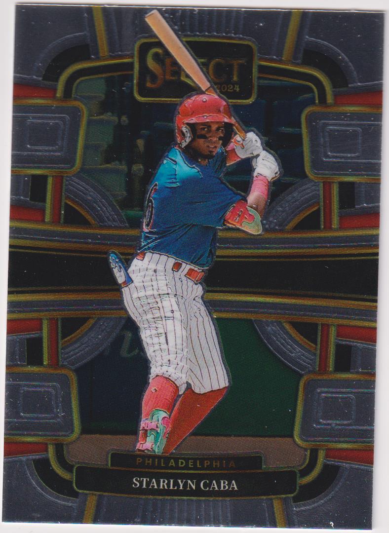 2024 Panini Select Baseball Starlyn Caba #15