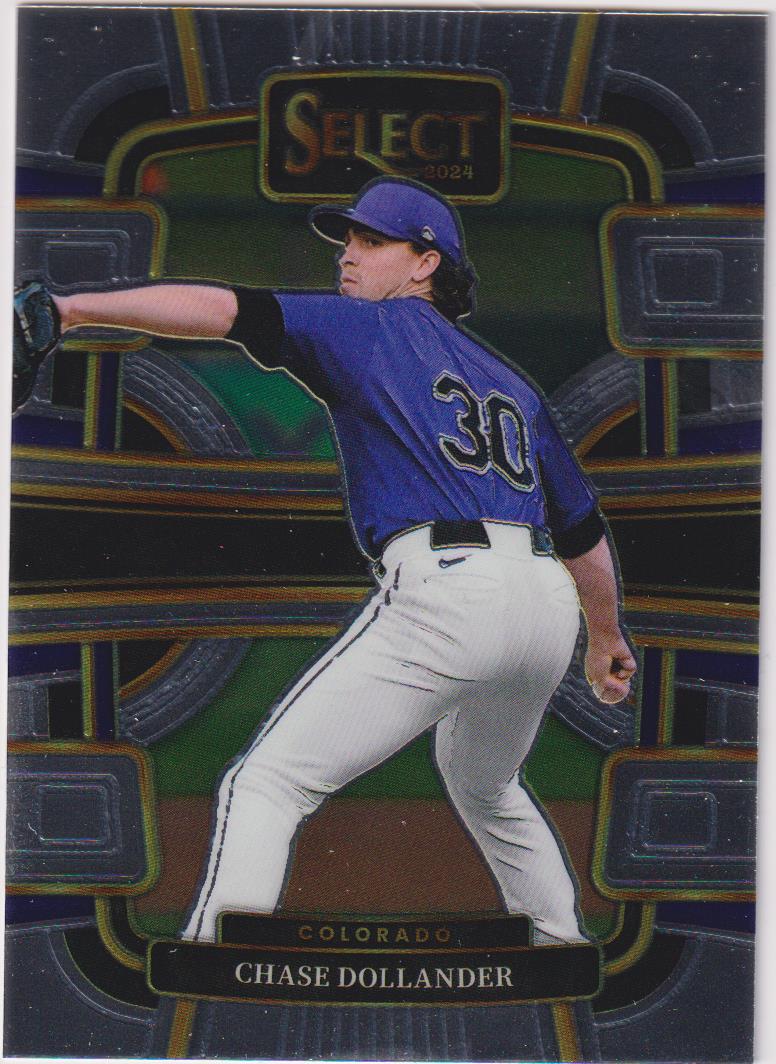 2024 Panini Select Baseball Chase Dollander #57