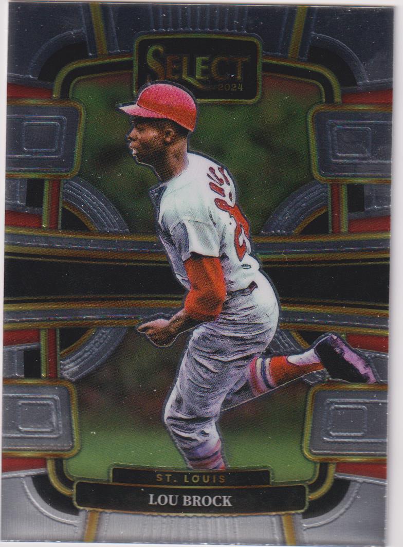 2024 Panini Select Baseball Lou Brock #85