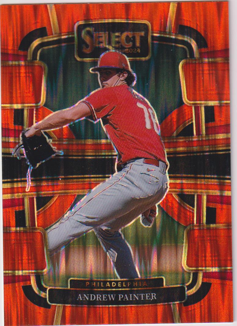 2024 Panini Select Baseball Orange Flash Prizms Andrew Painter #67