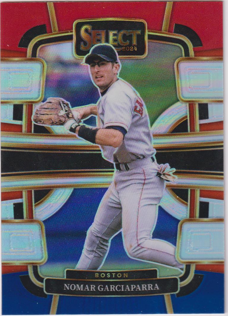 2024 Panini Select Baseball Red and Blue Prizms Nomar Garciaparra #2
