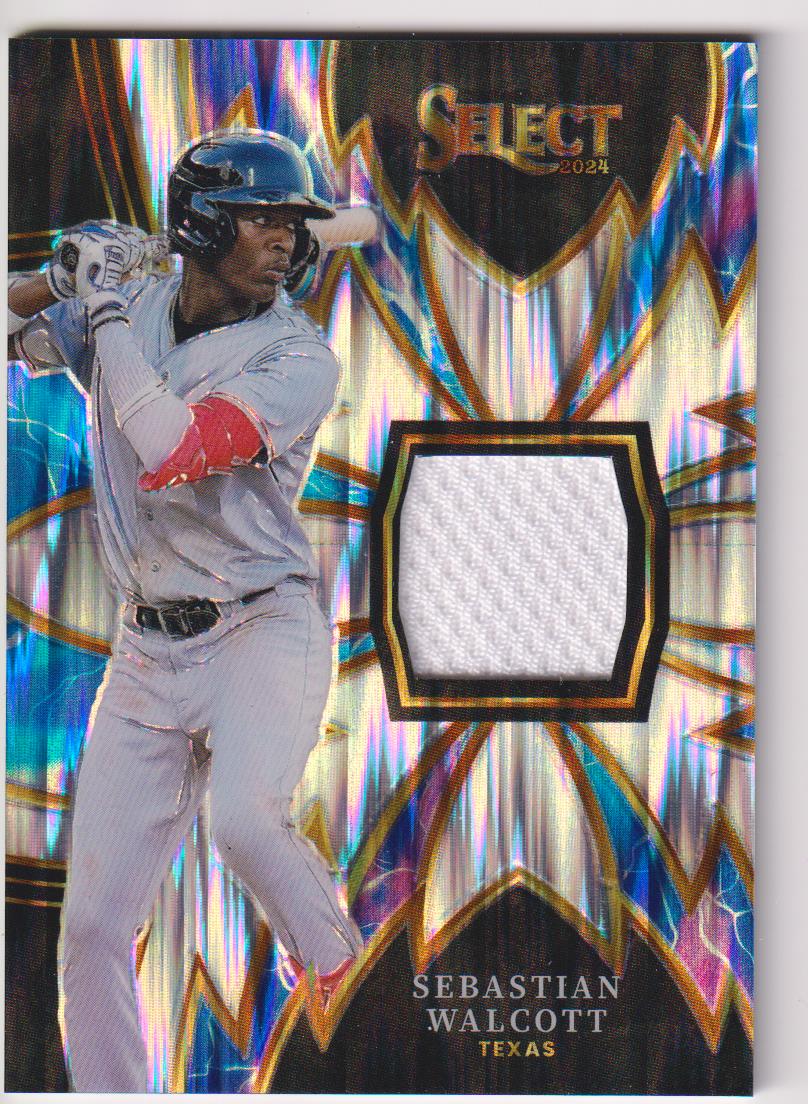 2024 Panini Select Baseball Sparks Relics Sebastian Walcott #SPK-SW