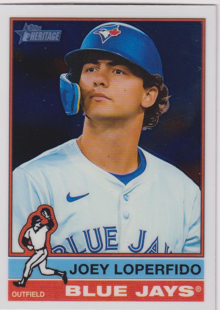 2025 Topps Heritage Baseball Chrome Joey Loperfido #295