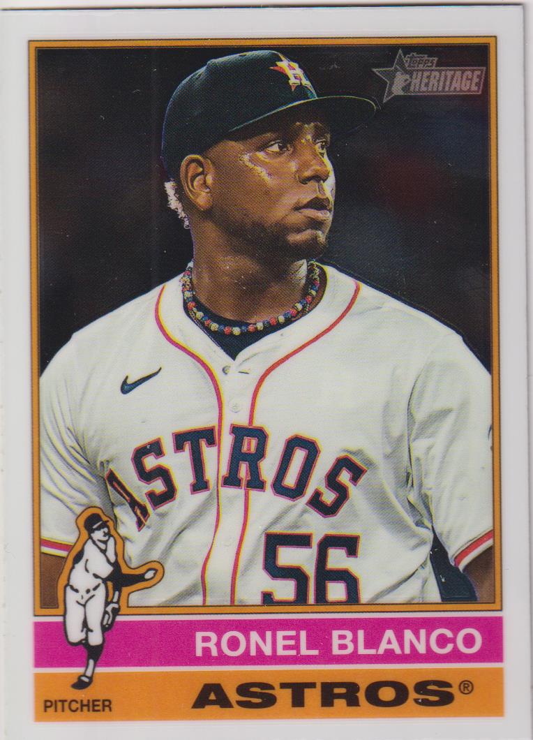 2025 Topps Heritage Baseball Chrome Ronel Blanco #310
